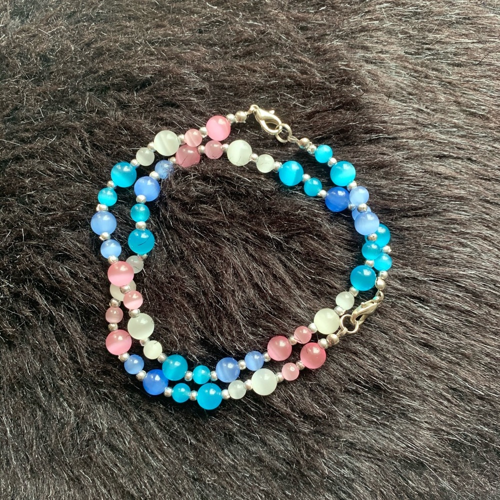 Set of 2 ankle bracelet